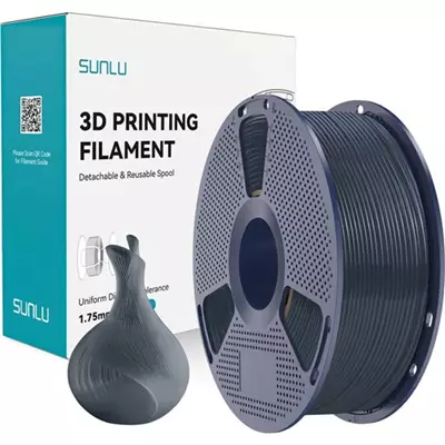 SUNLU PLA ŞEFFAF SİS SİYAHI FİLAMENT 1.75MM 1KG
