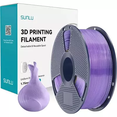 SUNLU PLA ŞEFFAF ÜZÜM JÖLESİ FİLAMENT 1.75MM 1KG