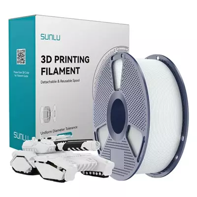SUNLU PLA SERAMİK BEYAZI FİLAMENT 1.75MM 1KG